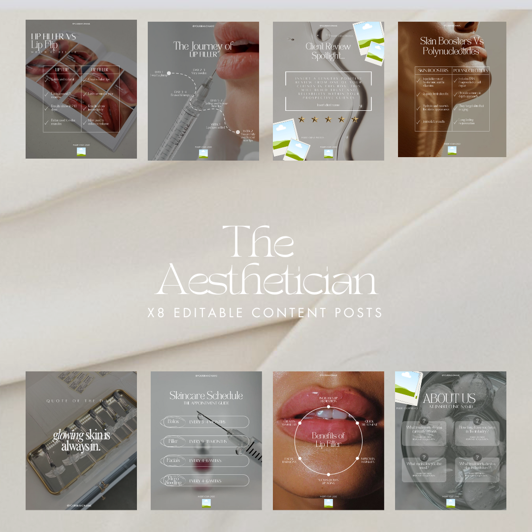The Aesthetician Content Pack